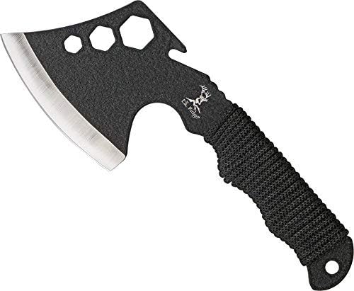 ArtMuseKits Axe, Camping Axe 8-Inch Stainless Steel Blade and Thick Cord Wrapped Handle and Includes Nylon Sheath