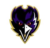 Baltimore Ravens NFL car bumper sticker decal (4