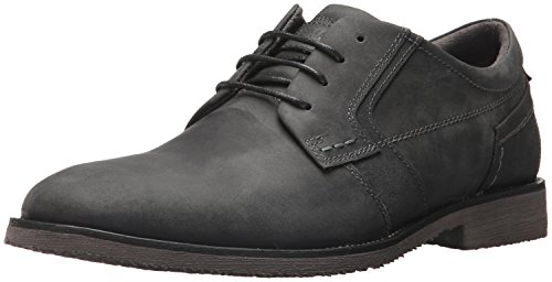 Steve madden men s lanister oxford, dark grey, 8 us/us …