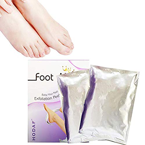 2 Pairs Exfoliant Foot Peel Spa Mask Exfoliating Scrub Removes Dry Dead Skin and Calluses, Repair Rough Heels, Get Soft Smooth Baby Foot