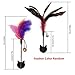 ZC GEL Feather Cat Toys (2 Pcs),Cat Selfie Stick Phone Attachment with Reusable and Removable Damage Free with all cellphone,Funny Feather Wand and Bells Attract Cat’s Attention to Take Photo or Sport