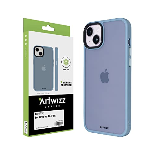 Artwizz IcedClip für iPhone 14 Plus, nordic-blue