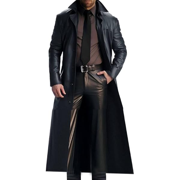 ジャケット・アウター real leather maxi long coat BLACK ジャケット・アウター real leather maxi long coat BLACK Women