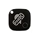 FindX Find Anything: Track, Locate, and Camera Trigger, Compatible with iOS and Android - Black