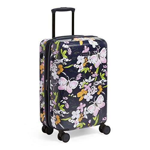 Vera Bradley womens Hardside Rolling Suitcase Luggage, Bloom Boom Navy