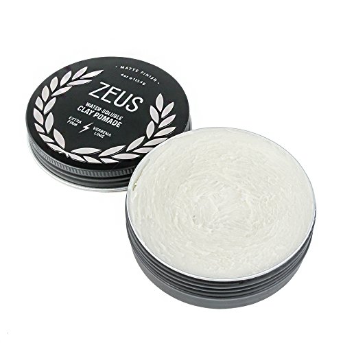 ZEUS Clay Pomade, Firm Hold, 4 Ounce