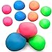 Kicko Sensory Bounce Balls - 4 Pack - 2 Inch - Assorted Colorful Bouncy Balls - Novelty and Gag Toys, Party Favors, Bag Stuffers, Gift Ideas, Fidget Toys, Stress Relievers