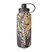 EcoVessel BOULDER TriMax Dual Opening Insulated Stainless Steel Water Bottle with Tea - Fruit and Ice Strainer - 32 oz. - Mossy Oak Camouflage