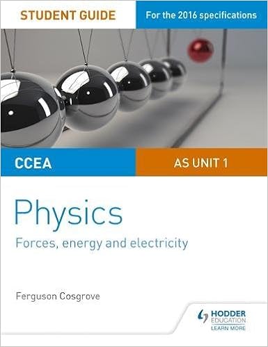 Ccea As Unit 1 Physics Student Guide Forces Energy And Electricity Amazon Co Uk Cosgrove Ferguson 9781471863929 Books