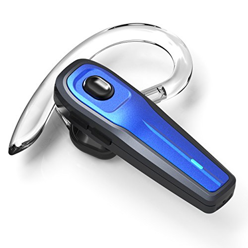 Bluetooth headset, wireless earpiece w/ mute switch and…