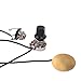 rosenice Acoustic Guitar Pickup System Box Piano Line with 20Ga Wire Wiring Harness for Blues Box Guitar and Cigar Strings