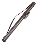 Iszy Billiards 1x1 Hard Pool Cue Stick Carry Case, Brown