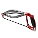 ARES 70098-3D Professional Hacksaw - Multi-Adjustable Arc-Shaped Frame - Multi-Angle Blade Position - 12-Inch Hi-Carbon Steel Blade