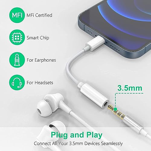 Headphone Adapter Amazon Apple Headphones Lightning Apple MFi