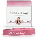 Ballet Stretch Band by MWF - Perfect for Ballet, Dance, Gymnastics and Ice Skating - Premium Gift Box, Velvet Bag and Guide Included