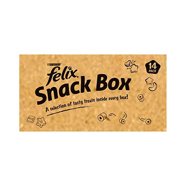 Felix-Snack-Box-Cat-Treat-765g-Pack-of-14 Felix Snack Box Adult Cat Treats 14 x 765g Packs