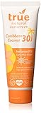 True Natural Broad Spectrum SPF 30 Caribbean Coconut Sunscreen, 3.4 Ounce