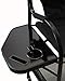 World Outdoor Products Professional Edition Tall Directors Chair, Side Table, Drink, Cell Phone, Document Holder, Removeable Logo Patches, Storage Net.