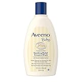 Aveeno Baby Soothing Relief Creamy Wash For Dry Sensitive Skin, 12 Fl. Oz. (Pack of 2)