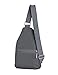 OuterStar Casual Canvas Sling Backpack Chest Bag for Men Woman (Coffee/Grey/Army Green)