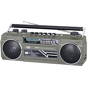 Trevi RR 511 DAB radio-recorder met digitale DAB-ontvanger, MP3, UBS, Bluetooth, Full Recorder-functie op cassettes