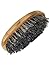 BEARD BRUSH Wooden Boar Hair Bristle Beard Brush by Rogue Beard Company, Perfect For a Beard Grooming Kit for Men Made of Boars Hair Bristles and Firm Natural Wood Great For Men’s Gift