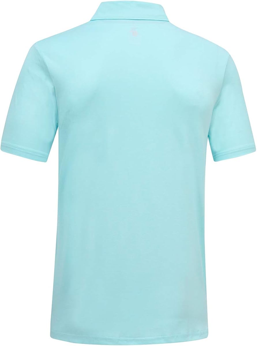 JINSHI Men's Athletic Shirts Sports Polo T-Shirts Short Sleeve Classic Golf Polo Shirt: Clothing