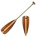 Bending Branches Beavertail Recreational Canoe Paddle for Deep Water Lake Paddling