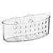 iDesign BPA-Free Plastic Bathroom Suction Organizer Basket - 6.5
