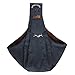 Alfie Pet - Chico 2.0 Revisible Pet Sling Carrier with Adjustable Strap - Color: Denim and Brown