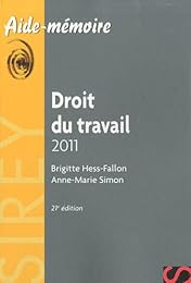 Droit du travail, 2011