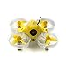 Blade Inductrix FPV BNF Ultra Micro Drone with Safe Tech | 25mW FPV Camera | 1S 200mAh LiPo Battery & USB Charger (Yellow)