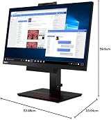 Lenovo ThinkCentre Tiny-in-One 24 Gen 4 23.8" Full HD IPS Monitor Black view 8