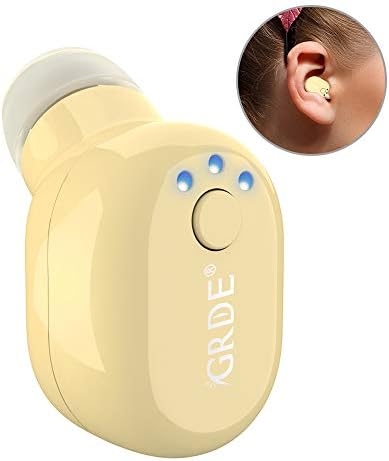Bluetooth Headset, Smallest Invisible Wireless Bluetooth headphone Earbud with Mic Hands-Free Calls, V4.1 Mini Bluetooth Earphone for iPhone Samsung Android other Cell phones(1PC)