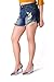 MsShe Women's Plus Size Destroyed Washed Short Jeans Pants Denim Shorts 22W