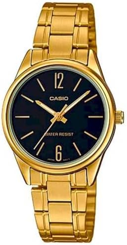 Casio Stainless Steel Gold Dress Watch For Women - LTP-V005G-1BUDF price in UAE | Amazon UAE | kanbkam Casio Stainless Steel Gold Dress Watch For Women - LTP-V005G-1BUDF price in UAE | Amazon UAE | kanbkam
