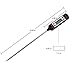 Cooking Thermometer Digital Thermometer Ultra Accurate Instant Read LCD Screen with Long Stainless Probe for all Food, BBQ, Kitchen,Candy and Bath Water