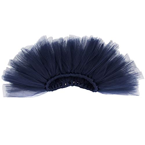 Newborn Girl Photography Props Outfits - Blue Baby Tutu Skirt and Headband Set Blue