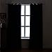 Sleep Well Blackout Curtains Toxic Free Energy Smart Thermal Insulated,52 W X 84 L Inch,Grommet Top,Set Of 2 Panels Navy Curtains