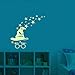 Glow in The Dark Wall Stickers, Benbo Stars Harry Potter Peel Vinyl Luminous Gifts Wall Decals for DIY Boys Girls Nursery Bedroom Mural Home Decor