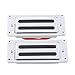 LYWS Mini Humbucker Pickups Bridge Neck Set for Electric Guitar Parts Chrome