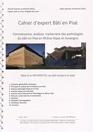 Cahier d'expert bâti en pisé