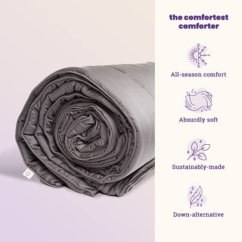 Sheets & Giggles Eucalyptus Lyocell, Down Alternative Comforter All