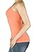 ACTIVE BASIC Women Built in Inner Bra Spaghetti Cami Adjustable Straps
