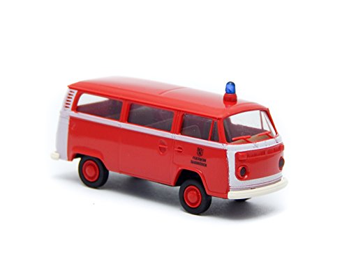 Volkswagen T2 Fire Department "Saarbrücken Feuerwehr" 1:87 2-inch Model Car