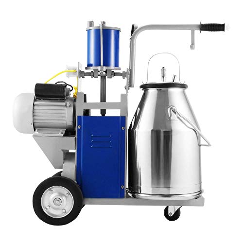 Happybuy Electric Milking Machine 25L Single Bucket Milking Machine