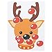 Stickamajigger Stick the Red Nose on the Reindeer Poster Game - Restickable Reusable