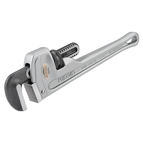 RIDGID 47057 Model 812 Aluminum Straight Pipe Wrench, 12inch Plumbing