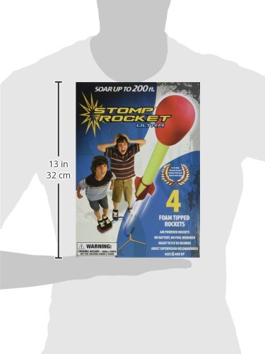The Original Stomp Rocket Ultra, 4 Rockets