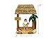Garden Gnome Statue Home Outdoor Garden Lawn Funny Figure Tropical Great Gifts (Tiki Beach Party)